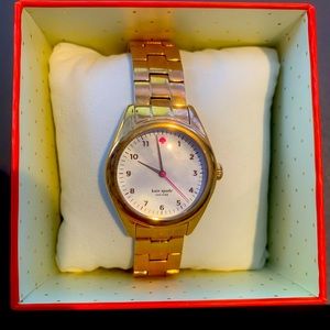 Rose gold Kate spade watch